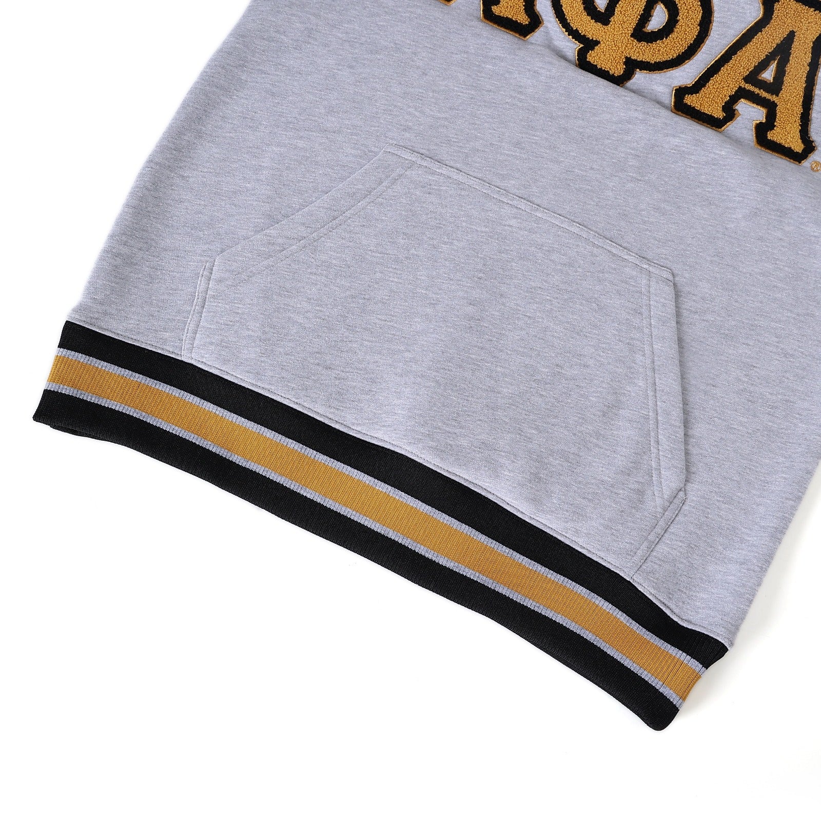 Alpha Grey Chenille Crewneck