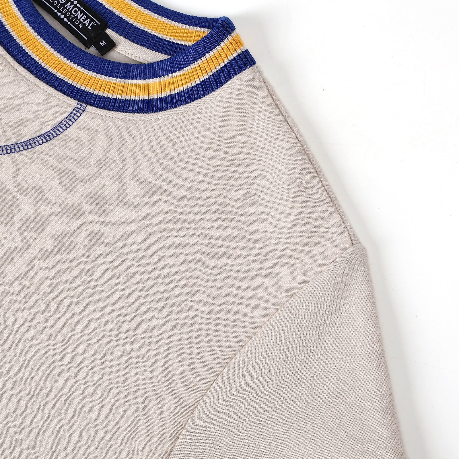 Oakwood Neutral Pocket Crewneck