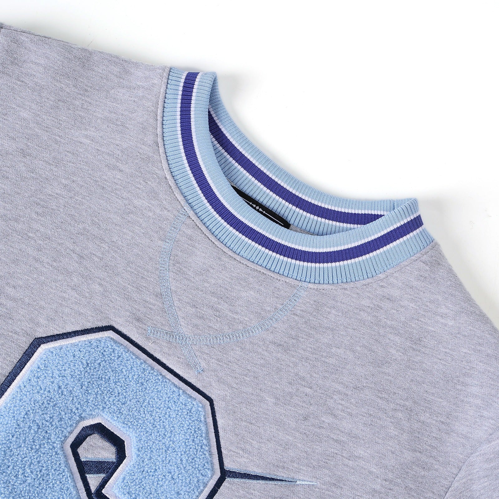 Spelman College Heather Grey Pocket Crewneck