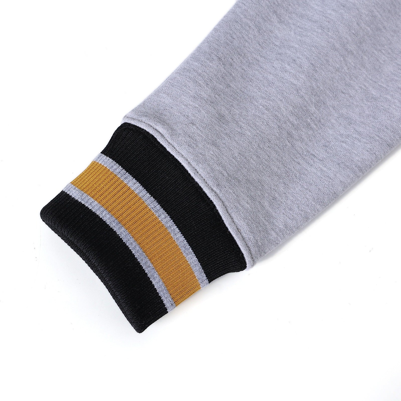 Alpha Grey Crest Chenille Crewneck