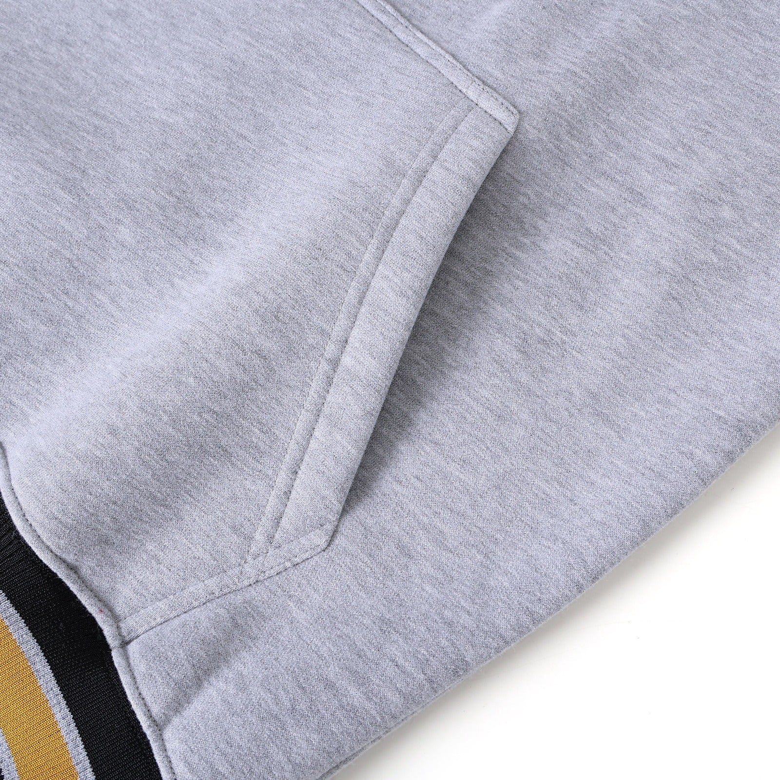 Alpha Grey Crest Chenille Crewneck