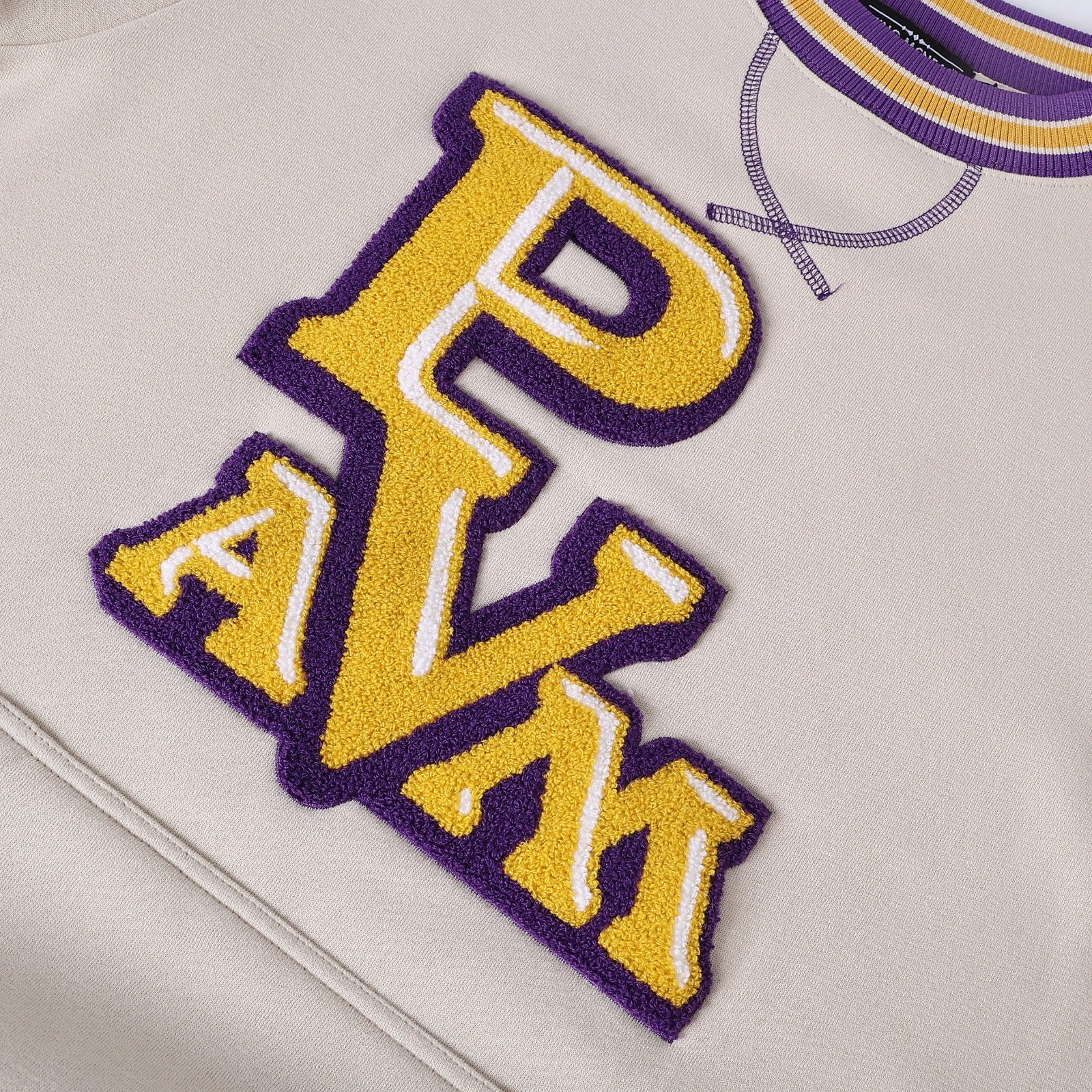 Prairie View A&M Neutral Pocket Crewneck