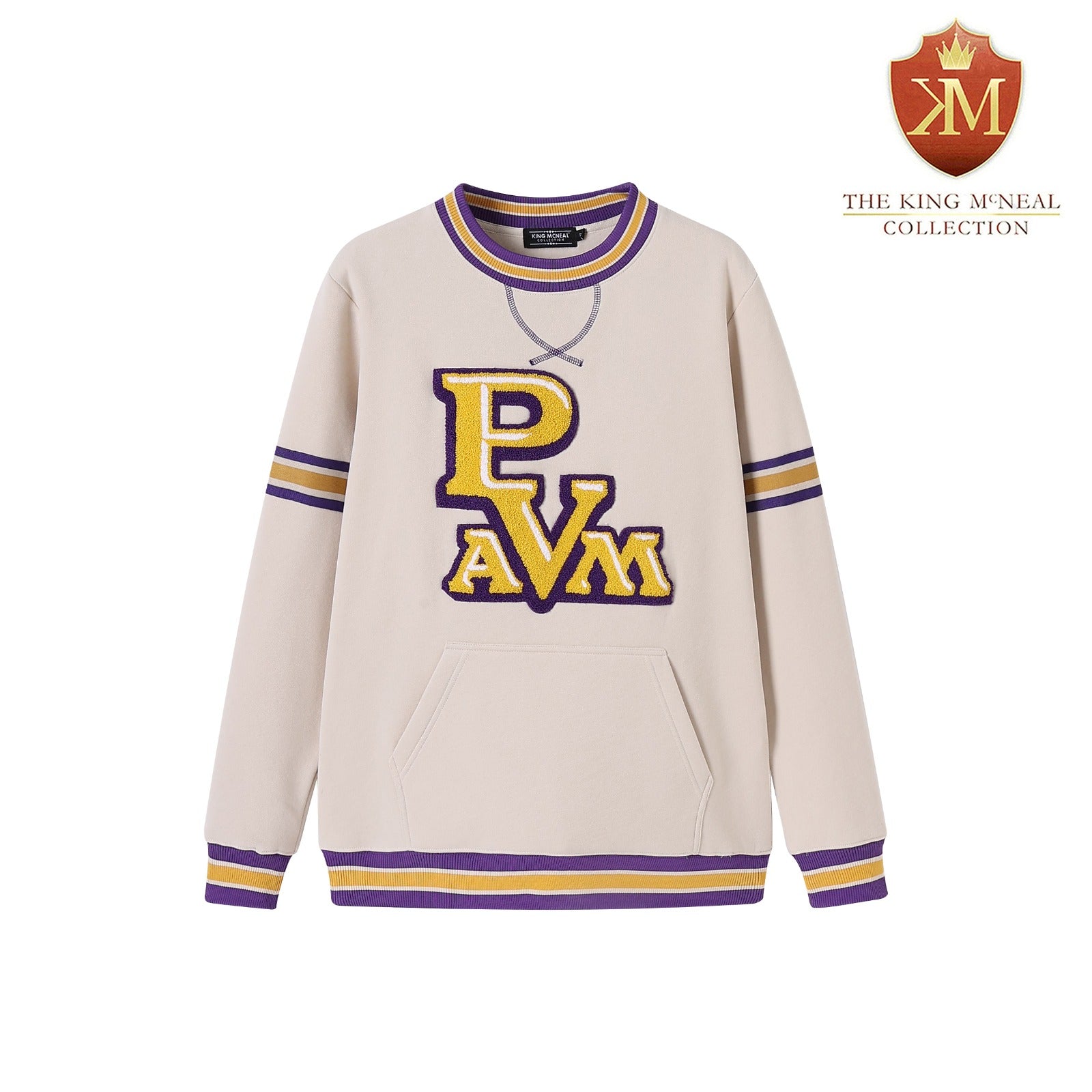 Prairie View A&M Neutral Pocket Crewneck