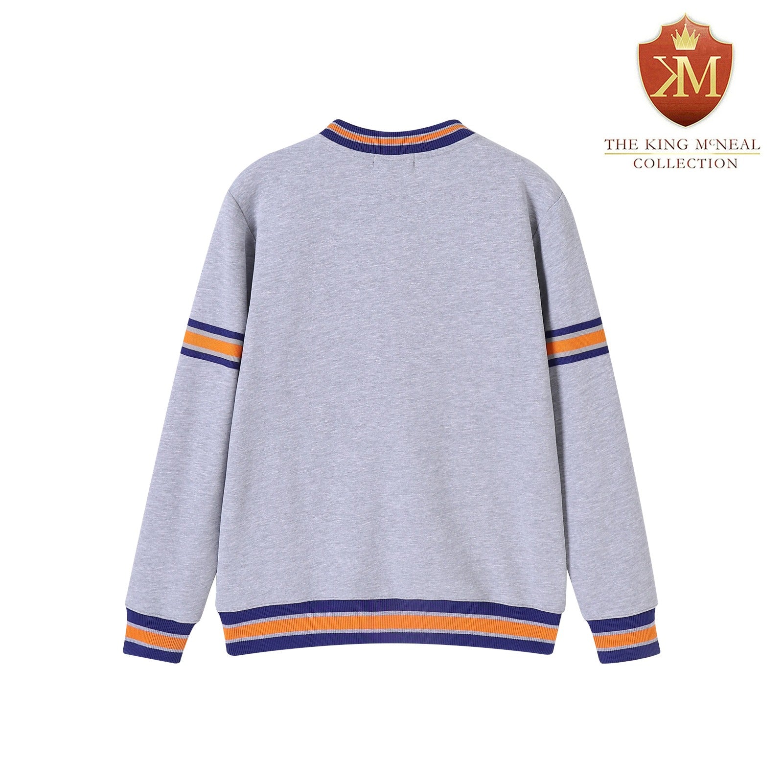 Lincoln University Heather Grey Pocket Crewneck