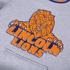 Lincoln University Heather Grey Pocket Crewneck