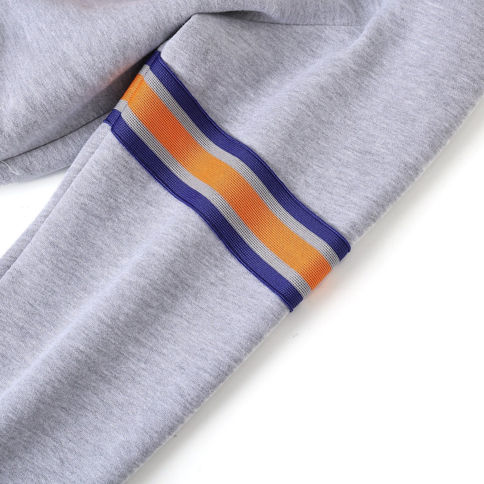 Lincoln University Heather Grey Pocket Crewneck