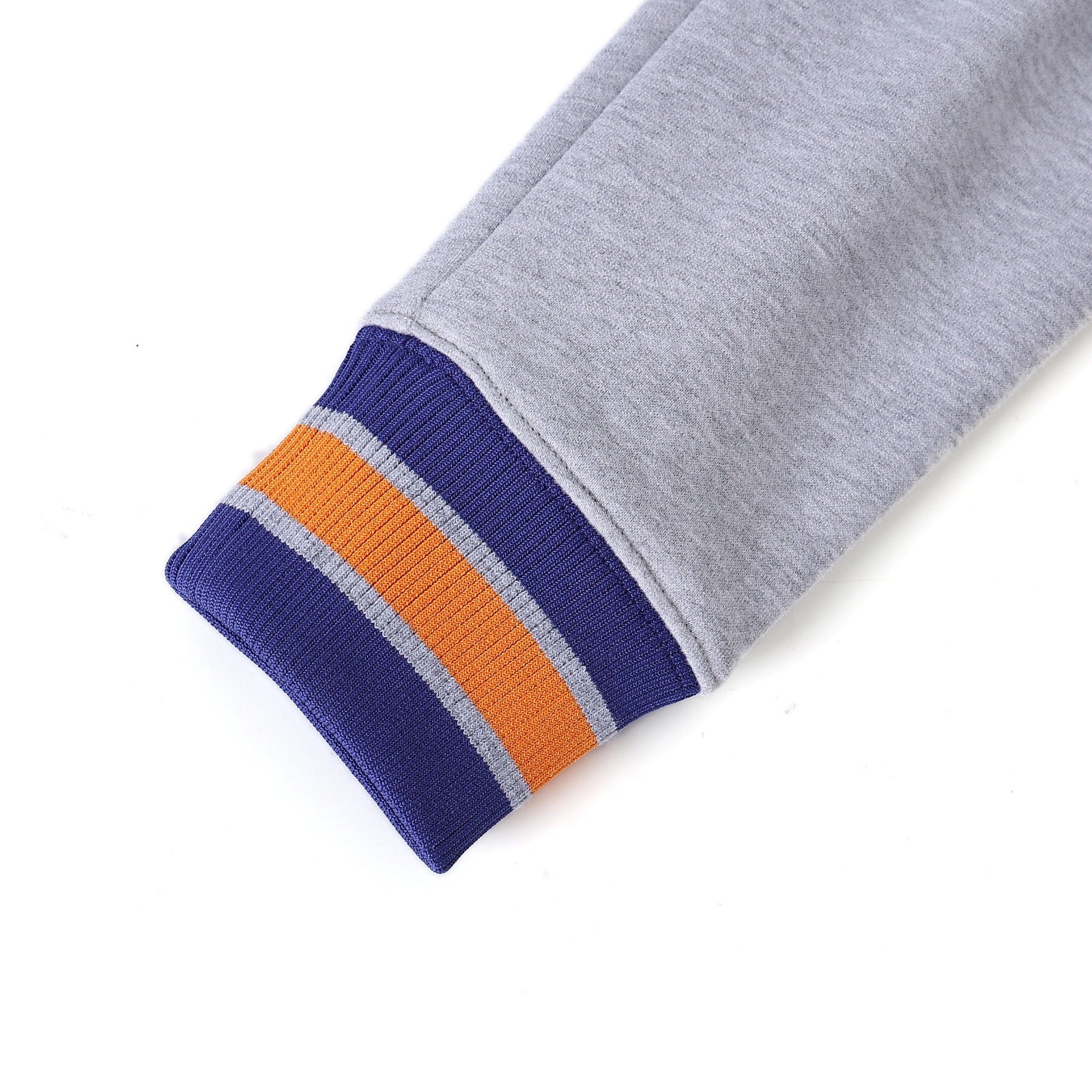 Lincoln University Heather Grey Pocket Crewneck