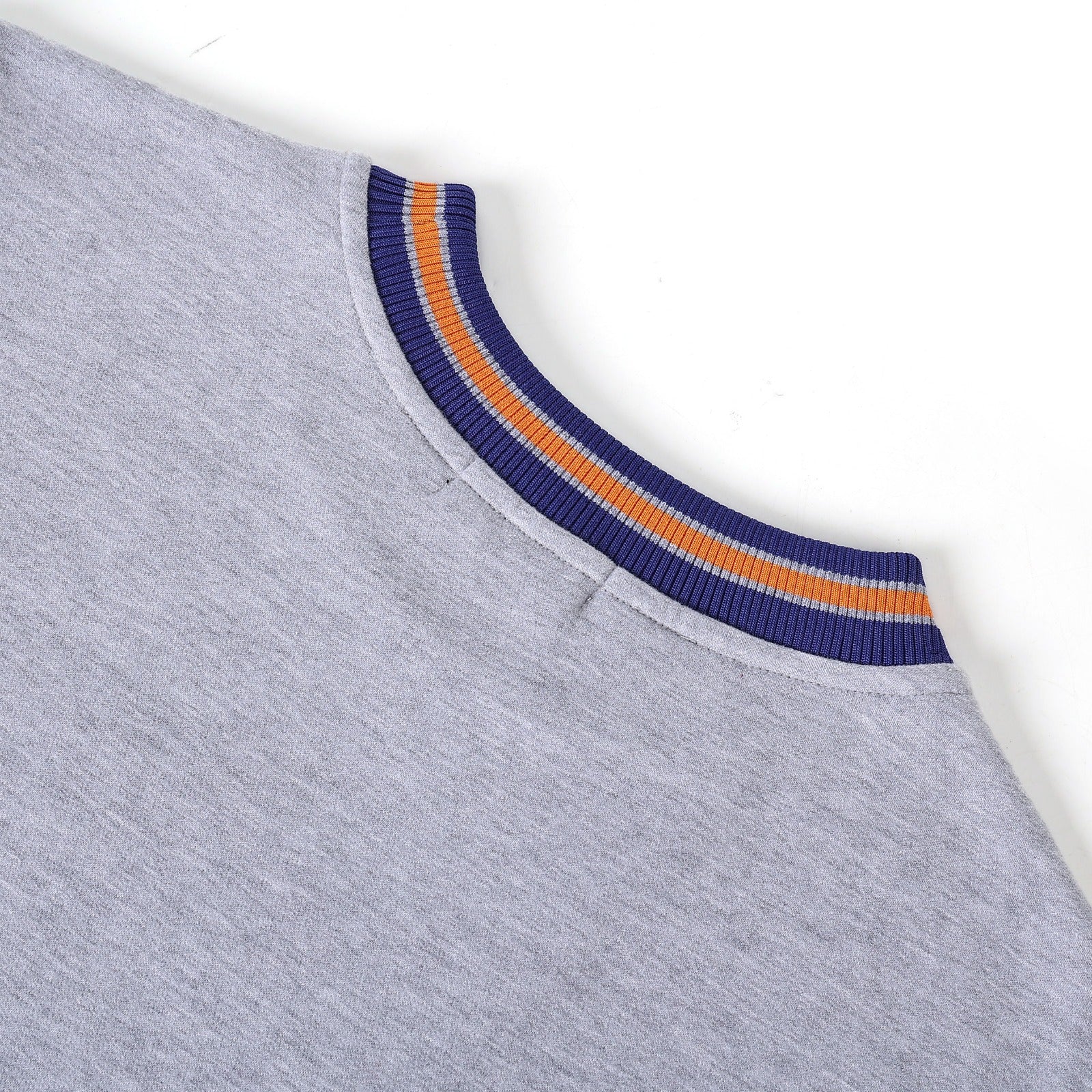 Lincoln University Heather Grey Pocket Crewneck