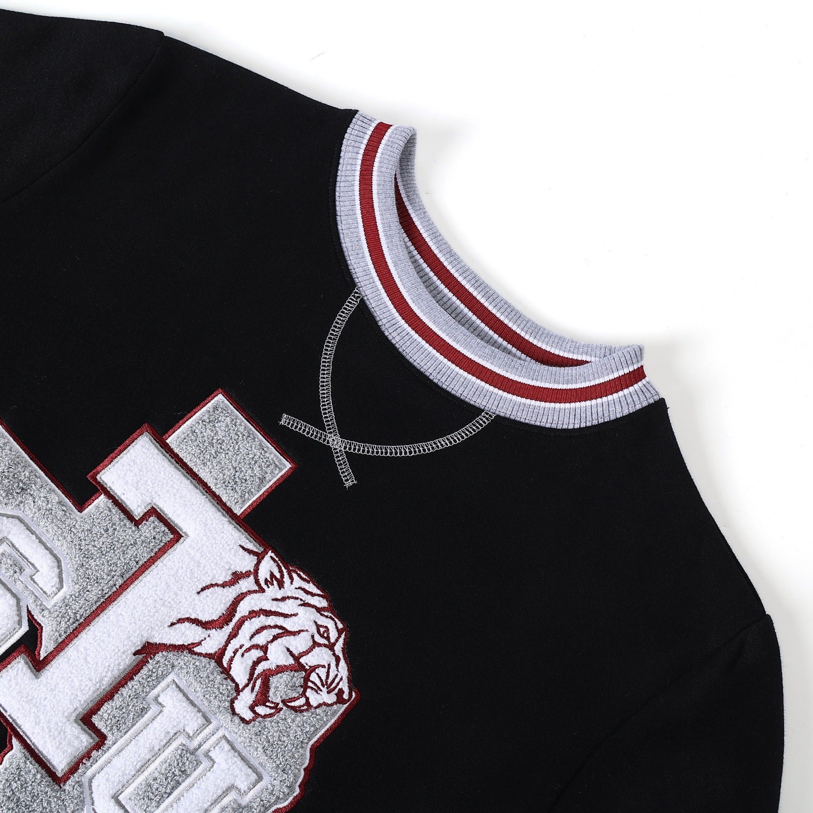 Texas Southern Black Pocket Crewneck