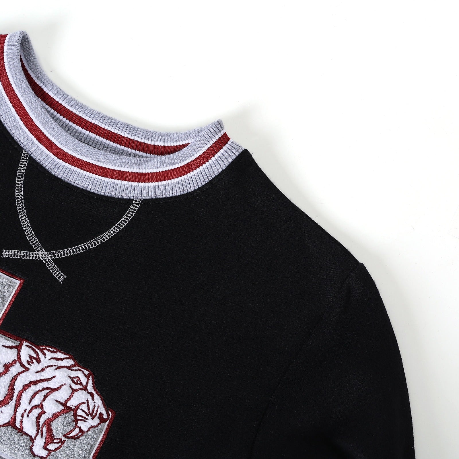 Texas Southern Black Pocket Crewneck