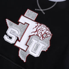 Texas Southern Black Pocket Crewneck
