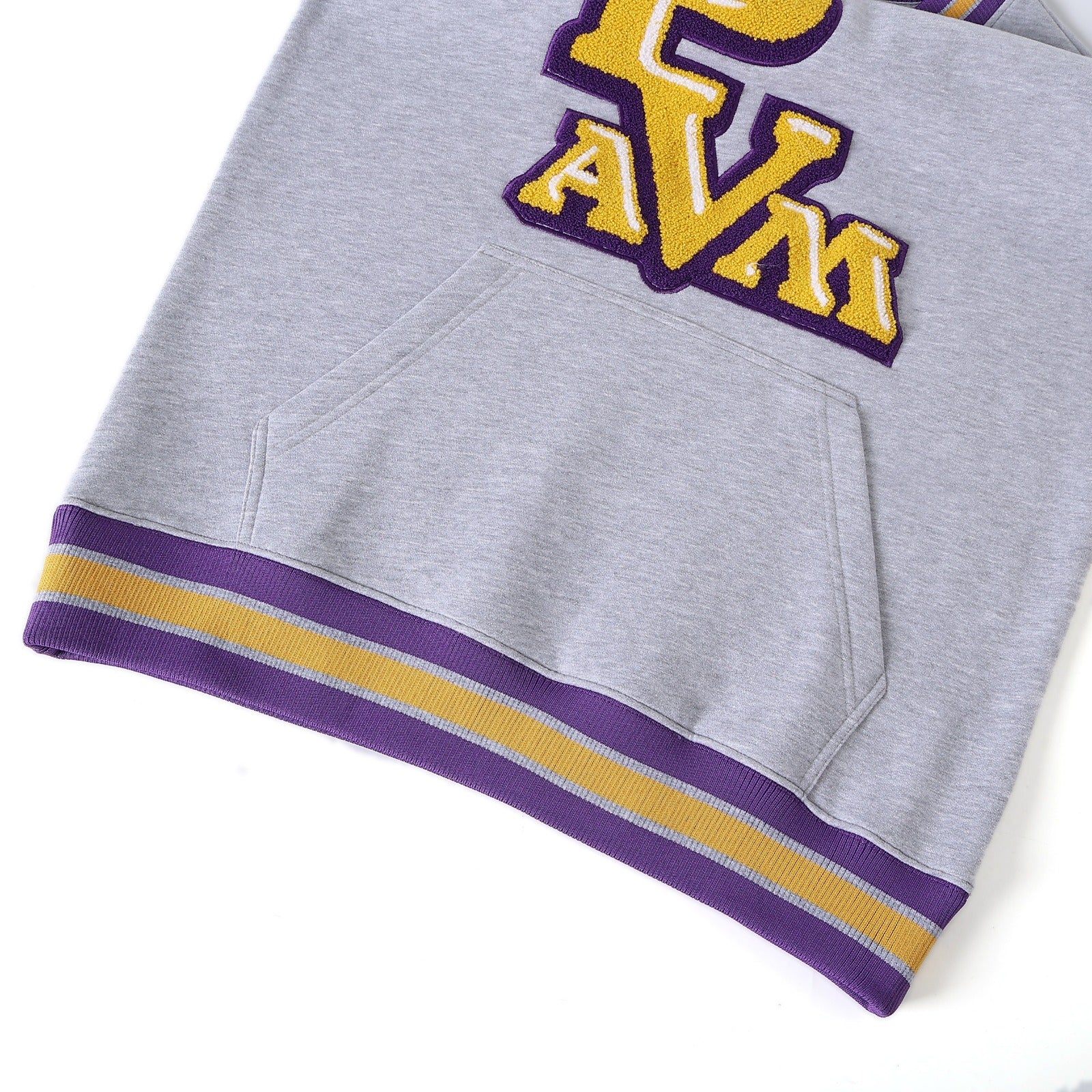 Prairie View A&M Heather Grey Pocket Crewneck