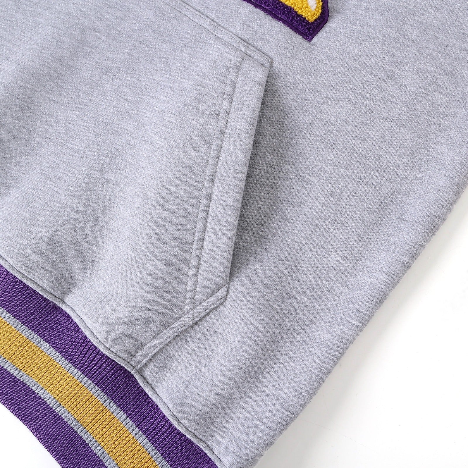 Prairie View A&M Heather Grey Pocket Crewneck