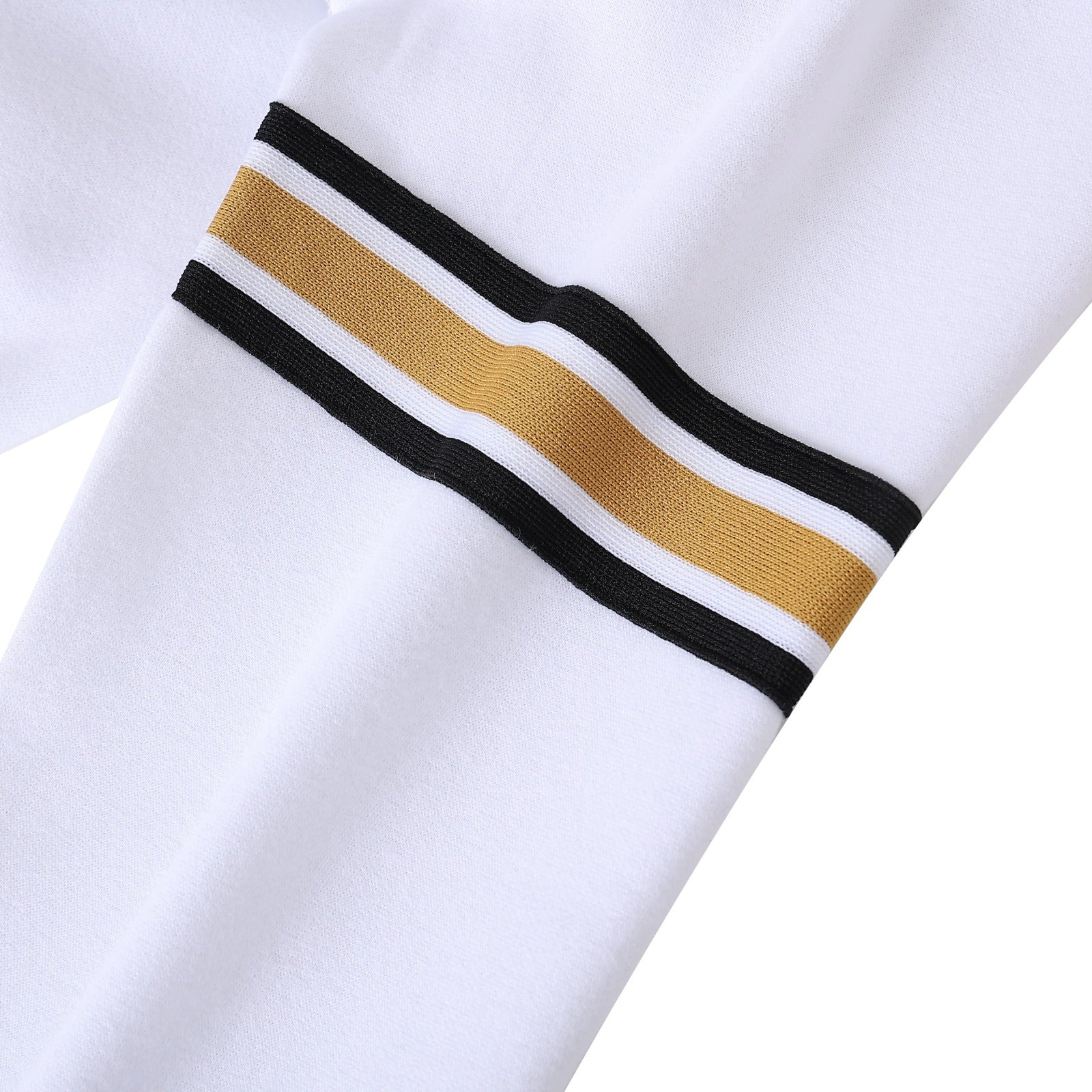 Alpha White Chenille Crewneck