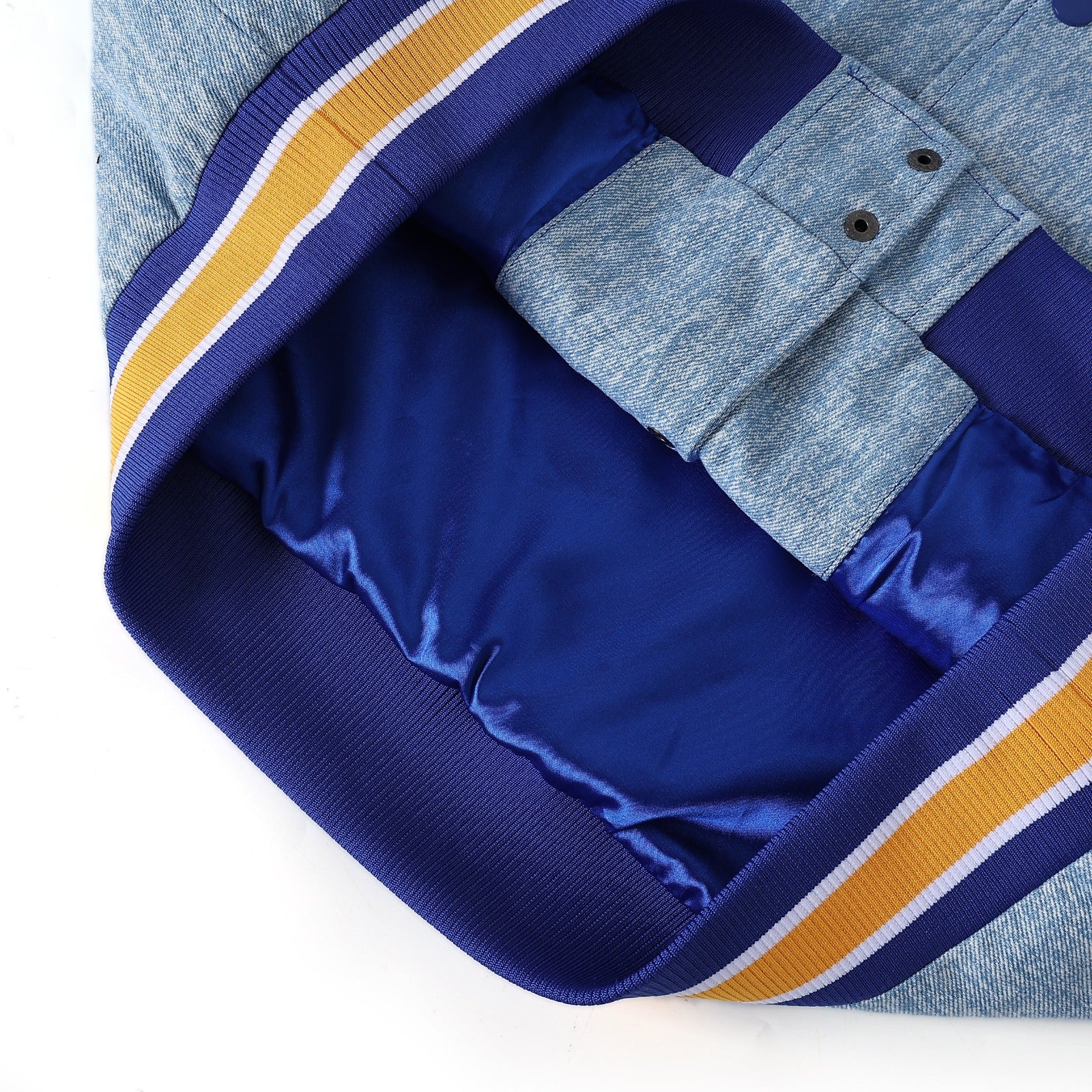 Oakwood University Denim Bomber Jacket