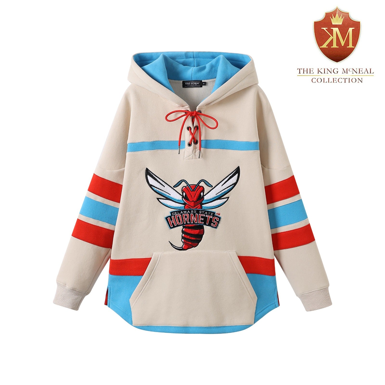 Delaware State Neutral Hockey Hoodie