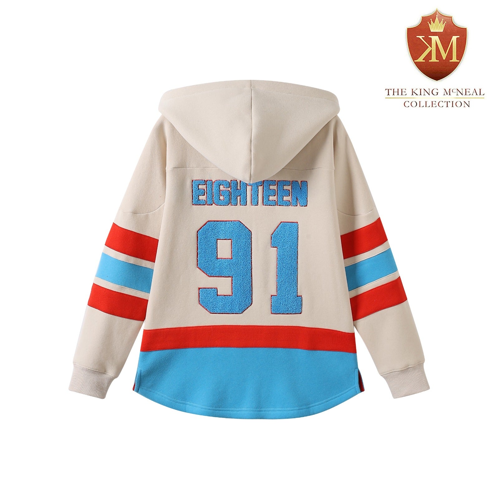 Delaware State Neutral Hockey Hoodie