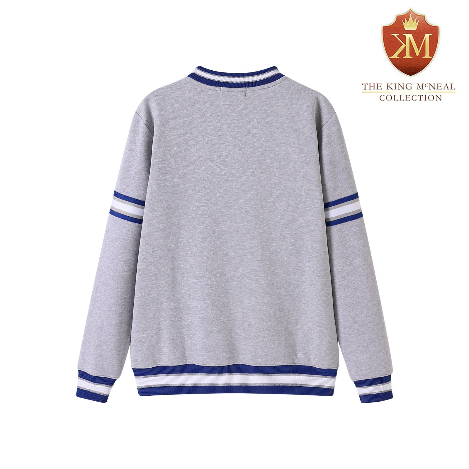 Phi Beta Sigma White Letter Chenille Crewneck