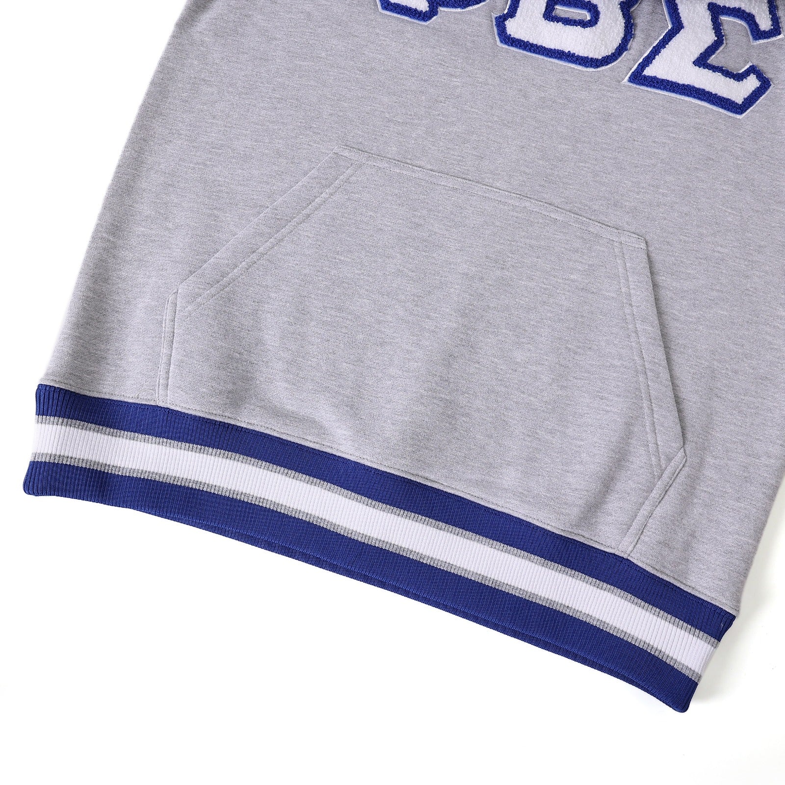 Phi Beta Sigma White Letter Chenille Crewneck
