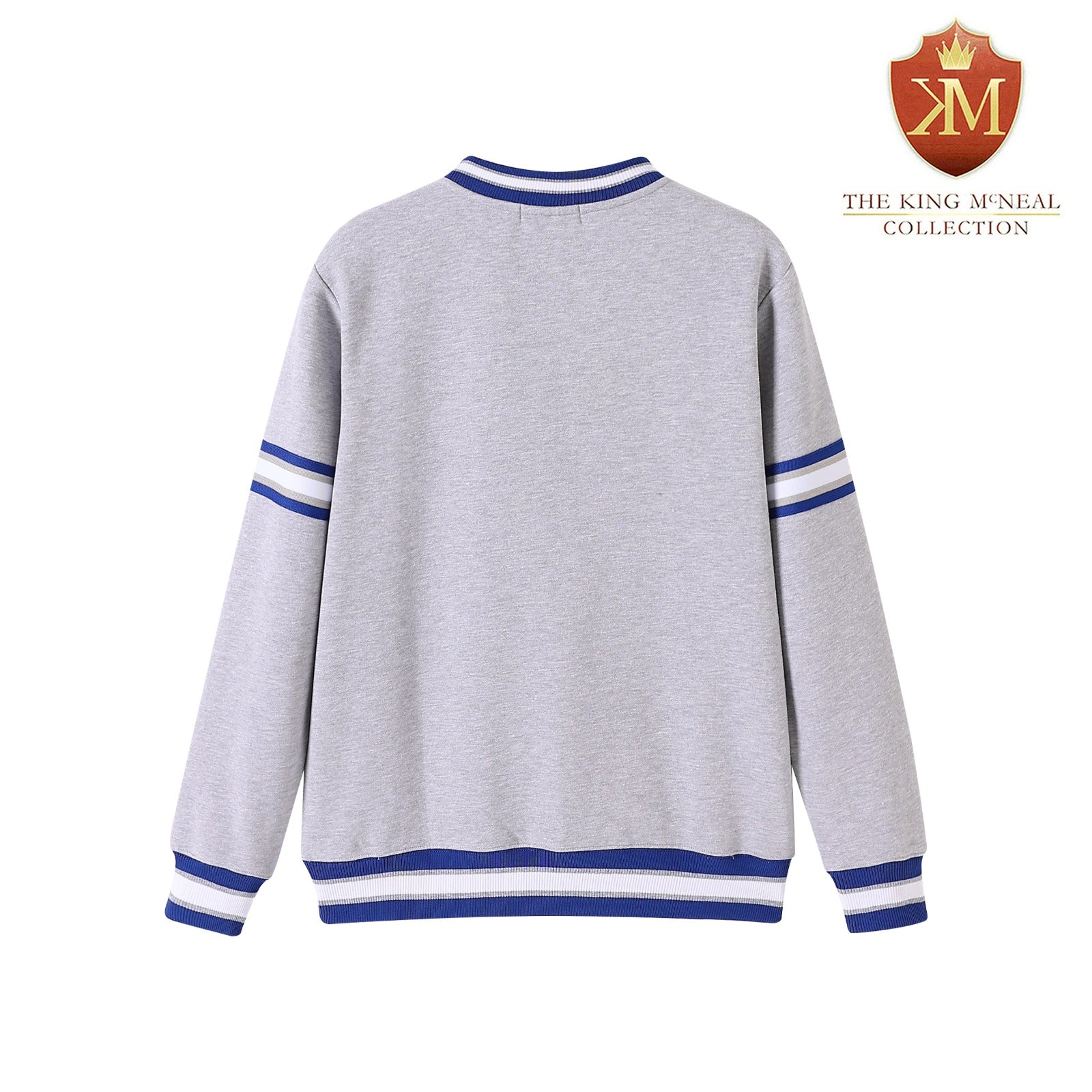 Phi Beta Sigma Grey Chenille Crest Crewneck