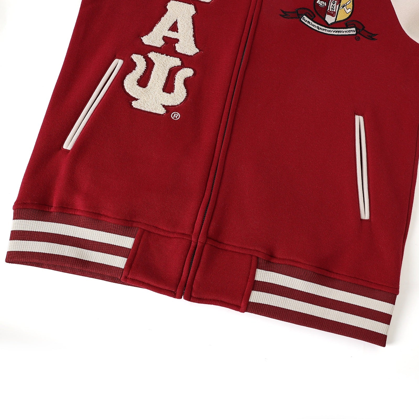 Kappa Krimson Varsity Fleece Jacket