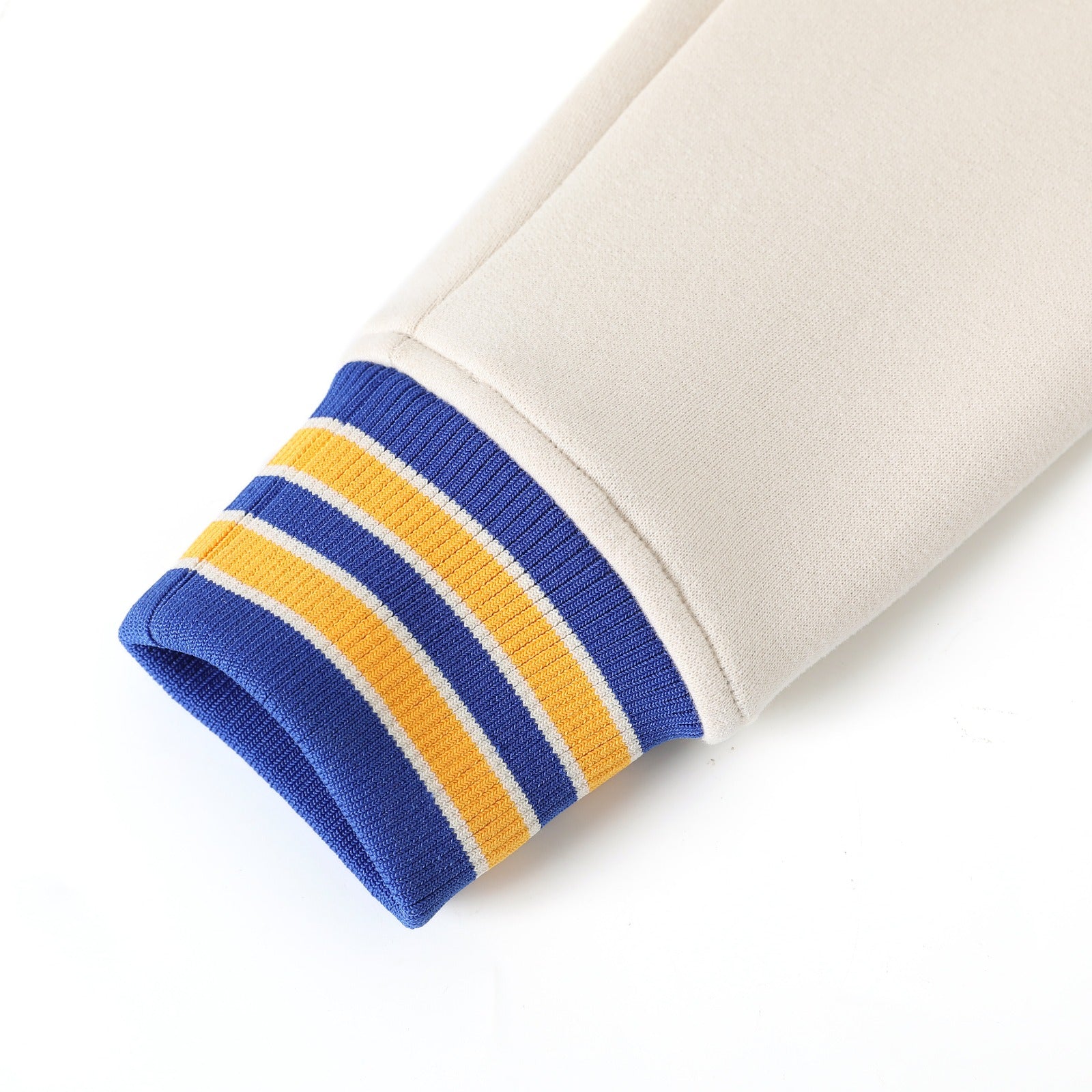 SGRho Neutral Fleece Varsity Jacket