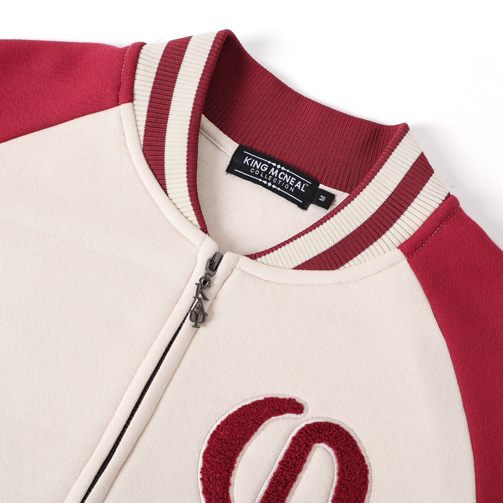 Phi Nu Pi Varsity Baseball Fleece Jacket