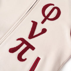 Phi Nu Pi Varsity Baseball Fleece Jacket