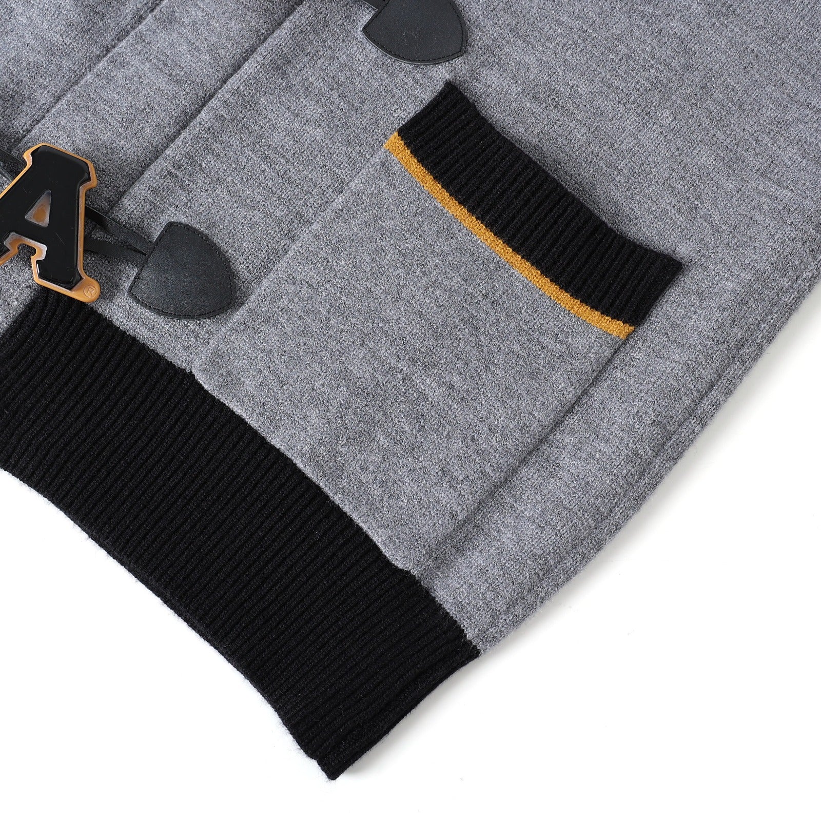 Alpha Grey Premium Knit Cardigan