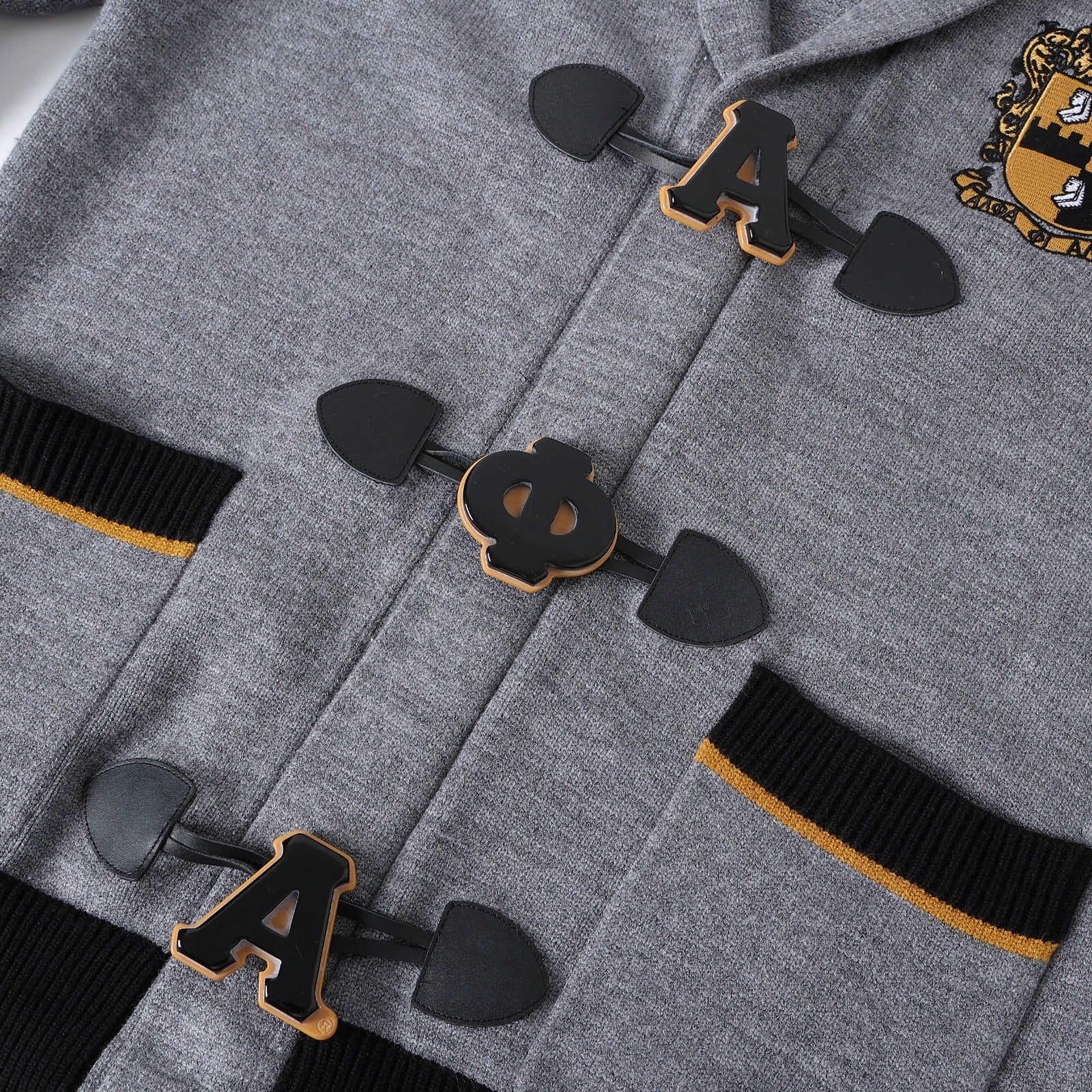 Alpha Grey Premium Knit Cardigan