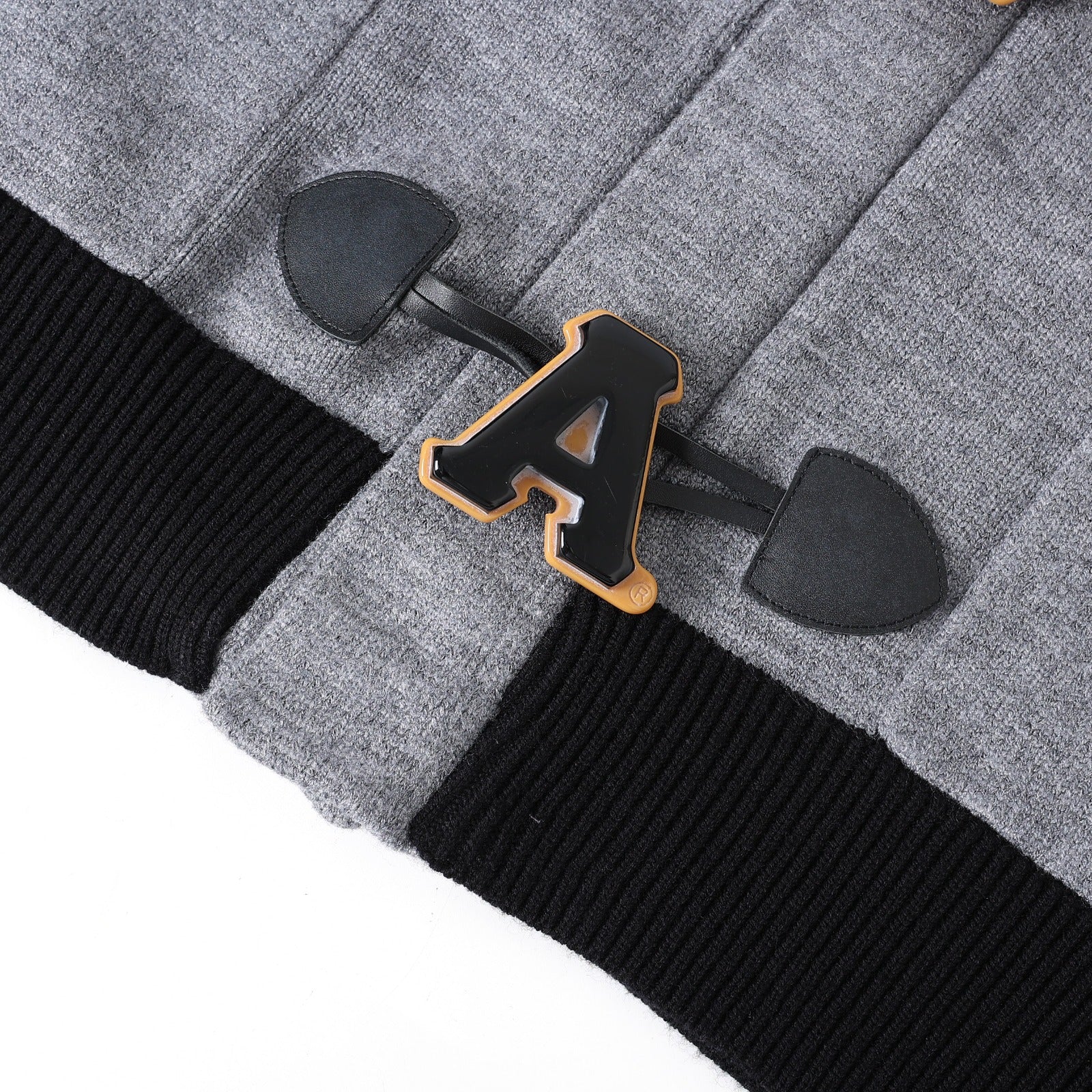 Alpha Grey Premium Knit Cardigan