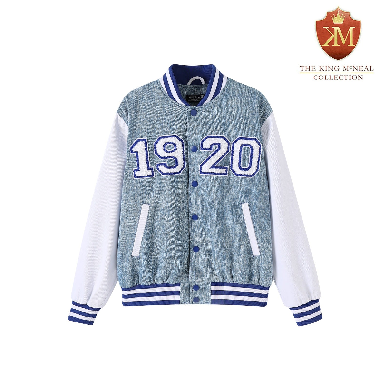 Zeta 1920 Denim Bomber Jacket
