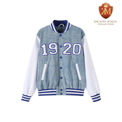 Zeta 1920 Denim Bomber Jacket