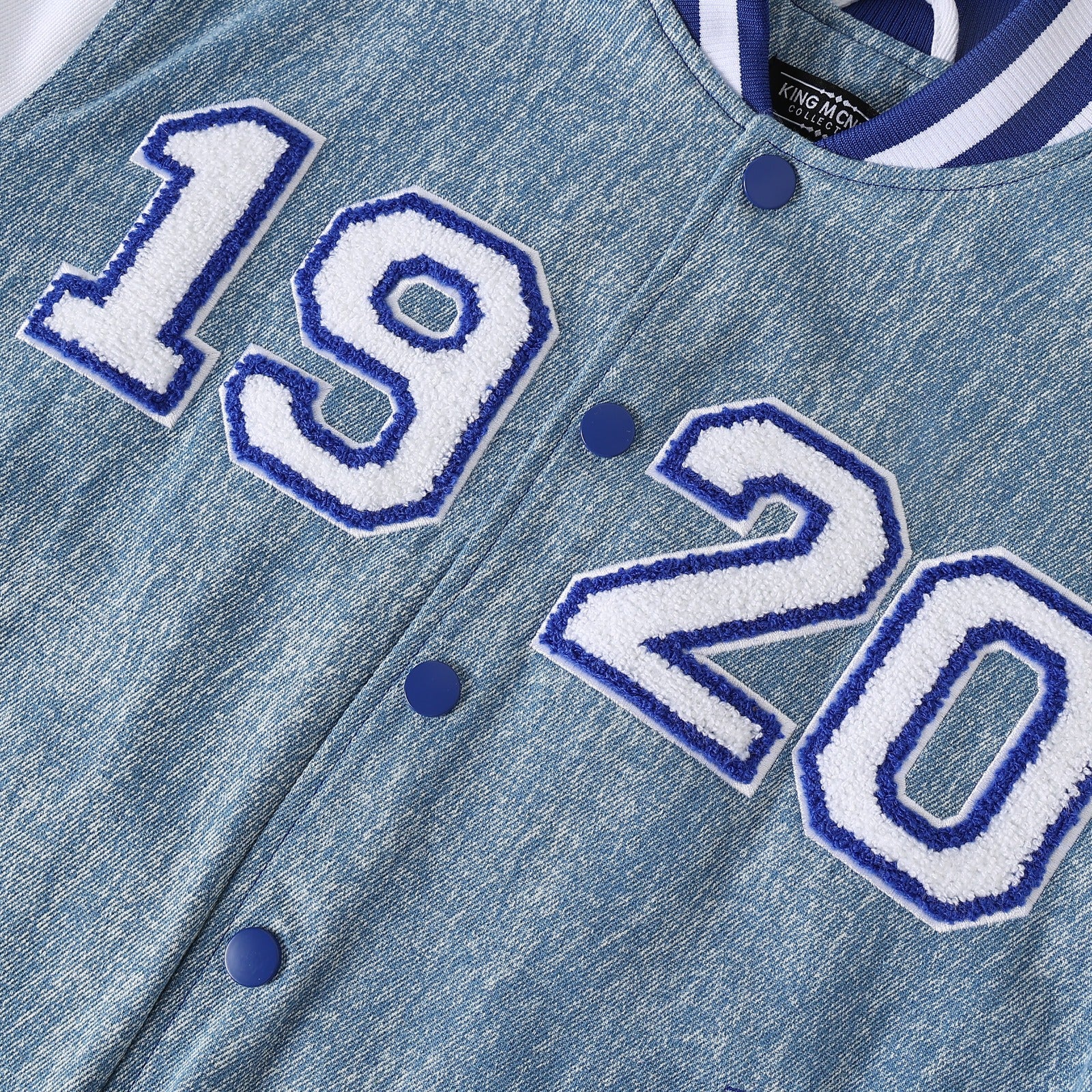 Zeta 1920 Denim Bomber Jacket