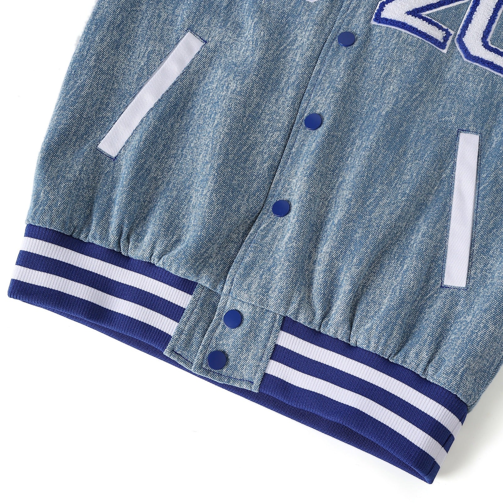 Zeta 1920 Denim Bomber Jacket