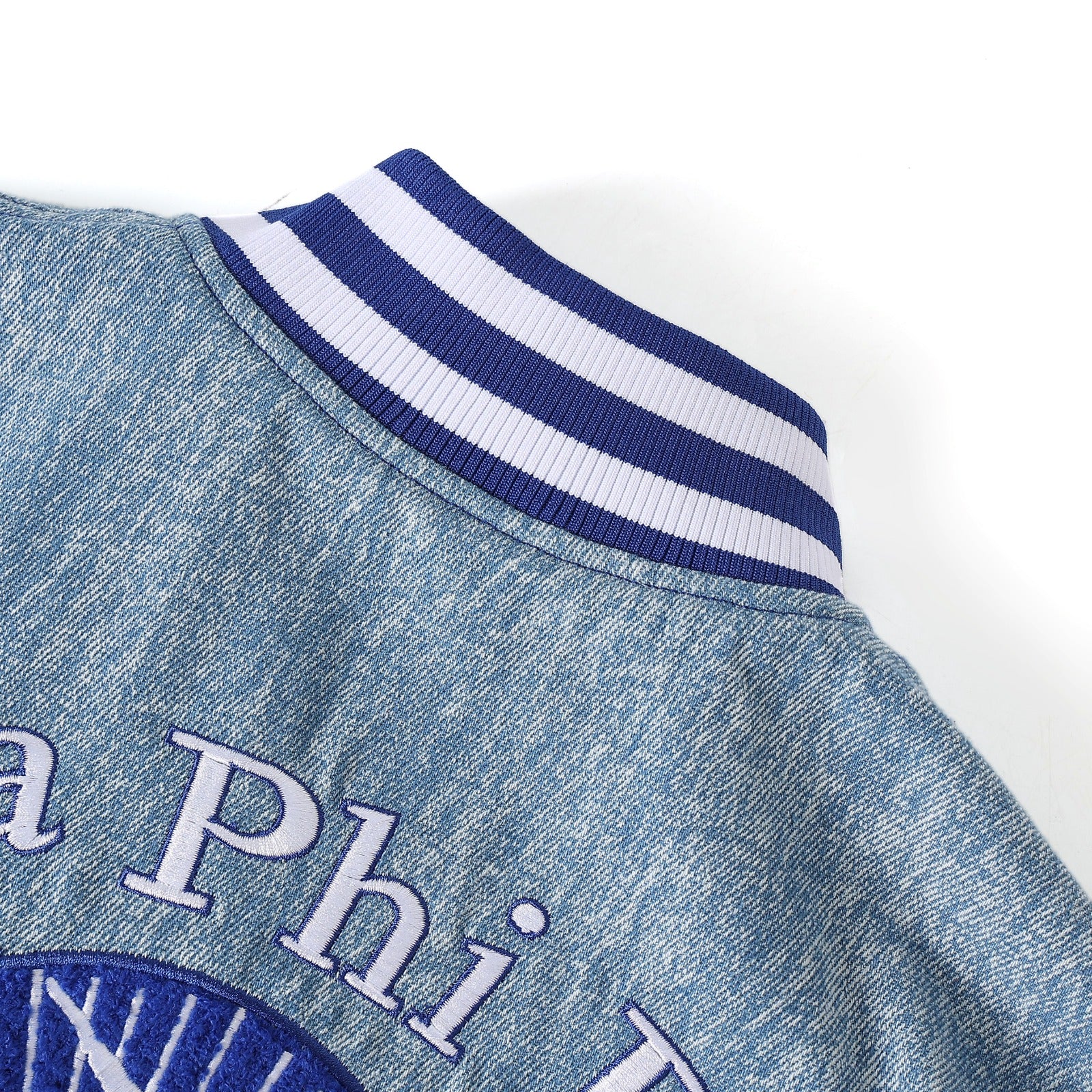 Zeta 1920 Denim Bomber Jacket