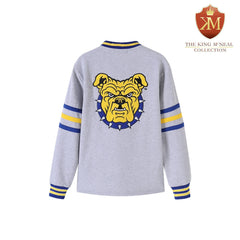 North Carolina A&T Heather Grey Fleece Cardigan