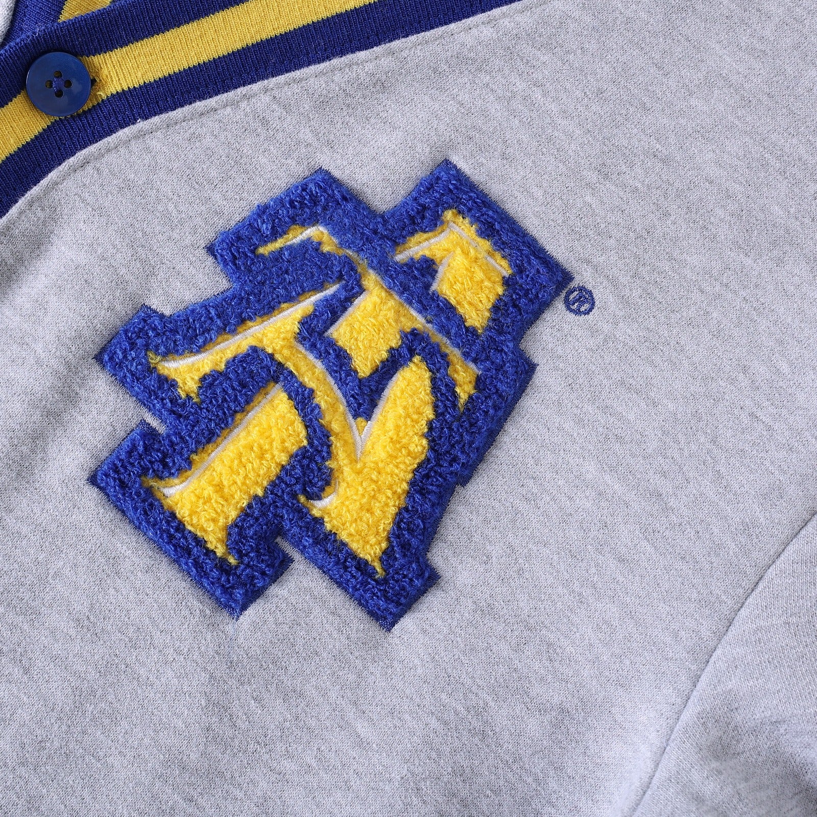 North Carolina A&T Heather Grey Fleece Cardigan