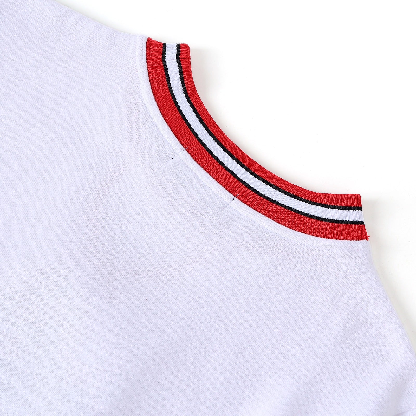 Kappa Crest Striped Chenille Crewneck