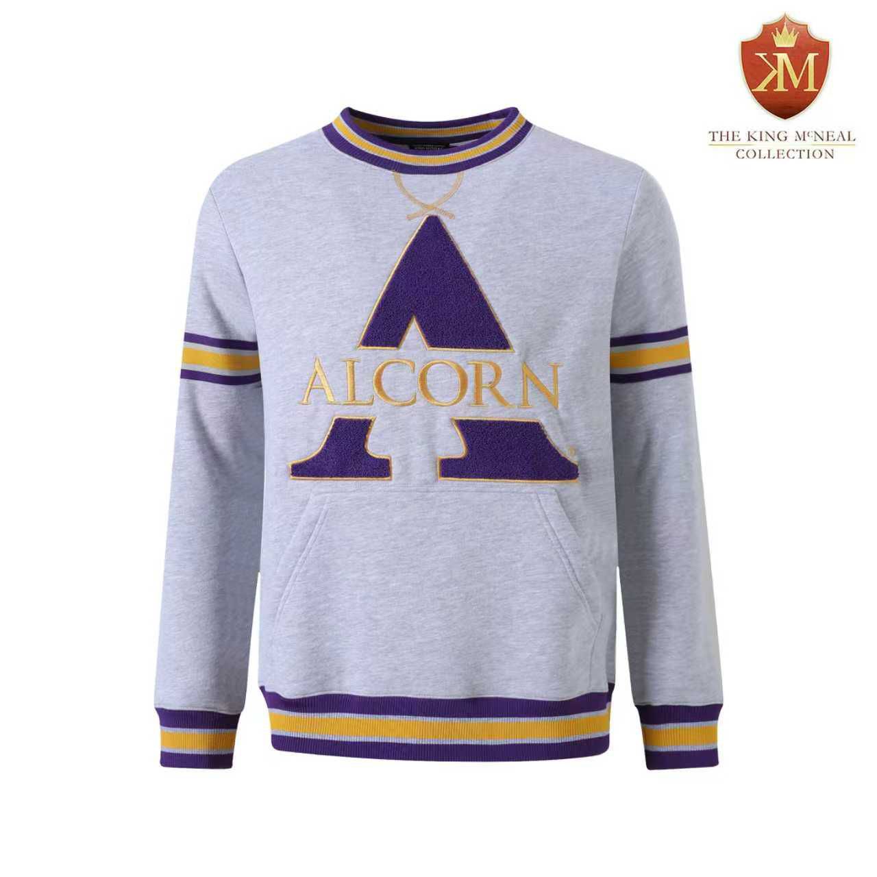Alcorn State Grey Crewneck