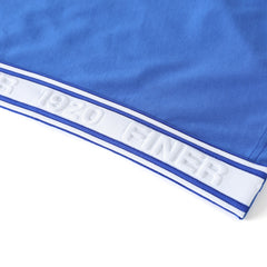 Zeta Premium Blue Embossed Shirt