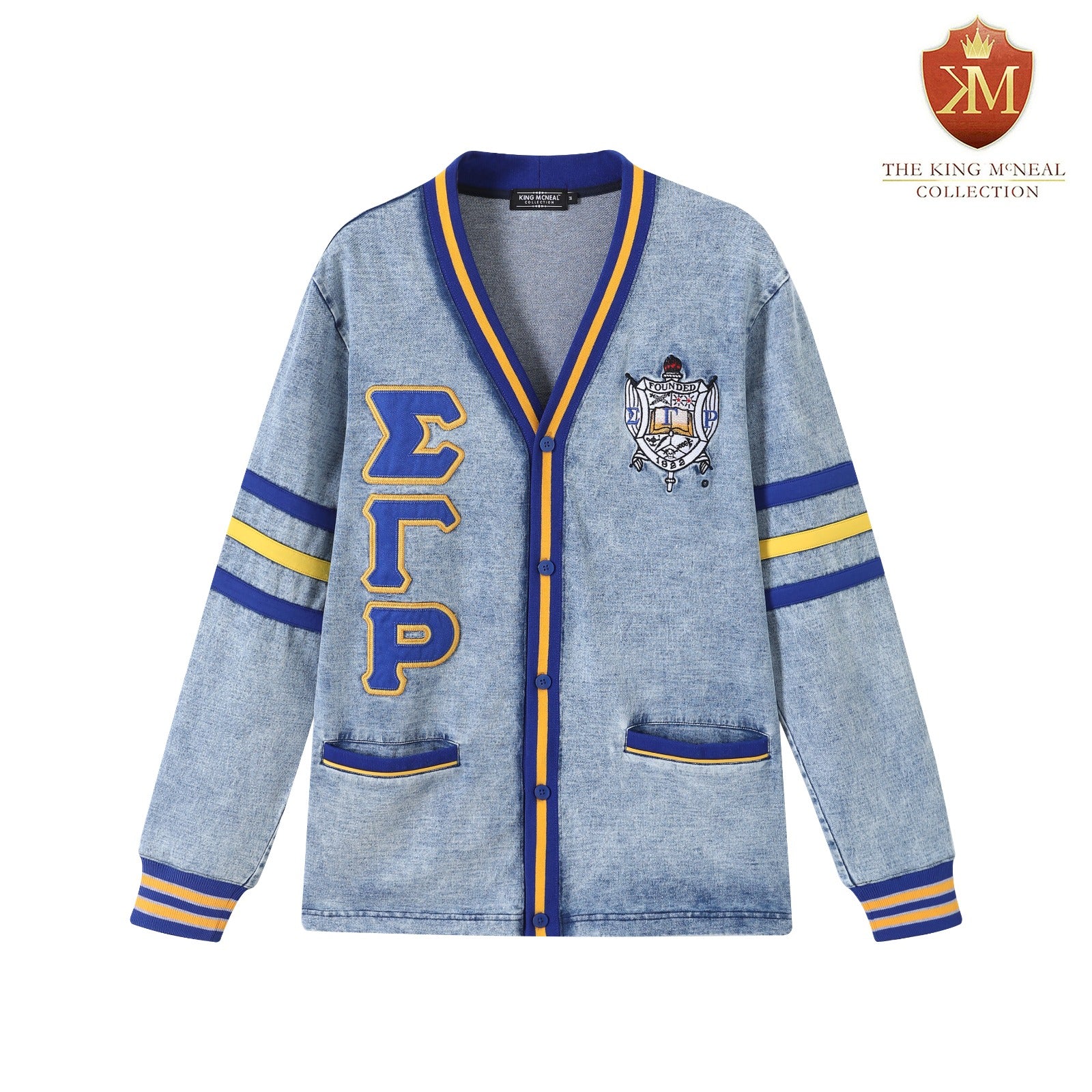 SGRho Denim Cardigan Unisex Fit