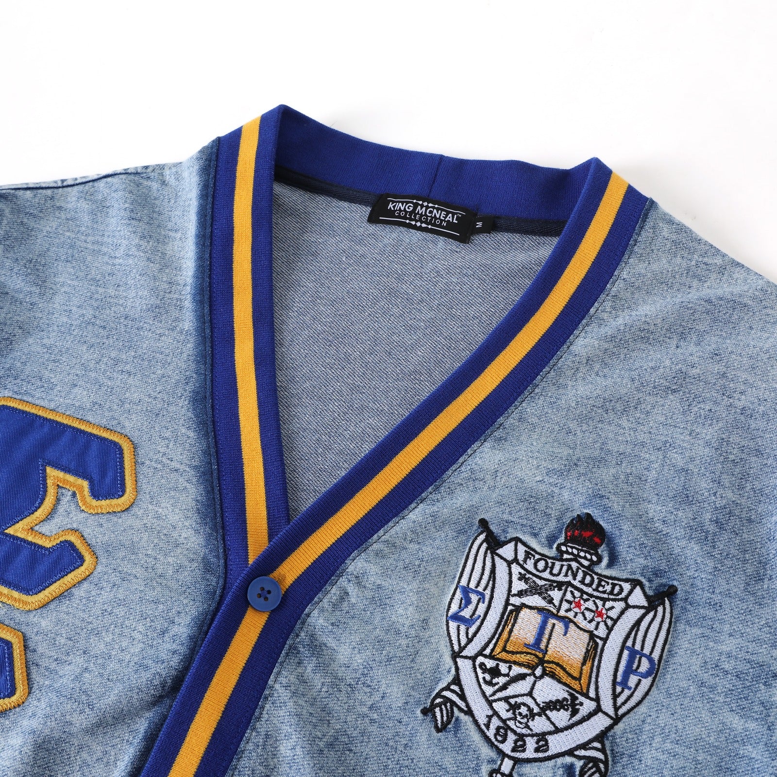 SGRho Denim Cardigan Unisex Fit