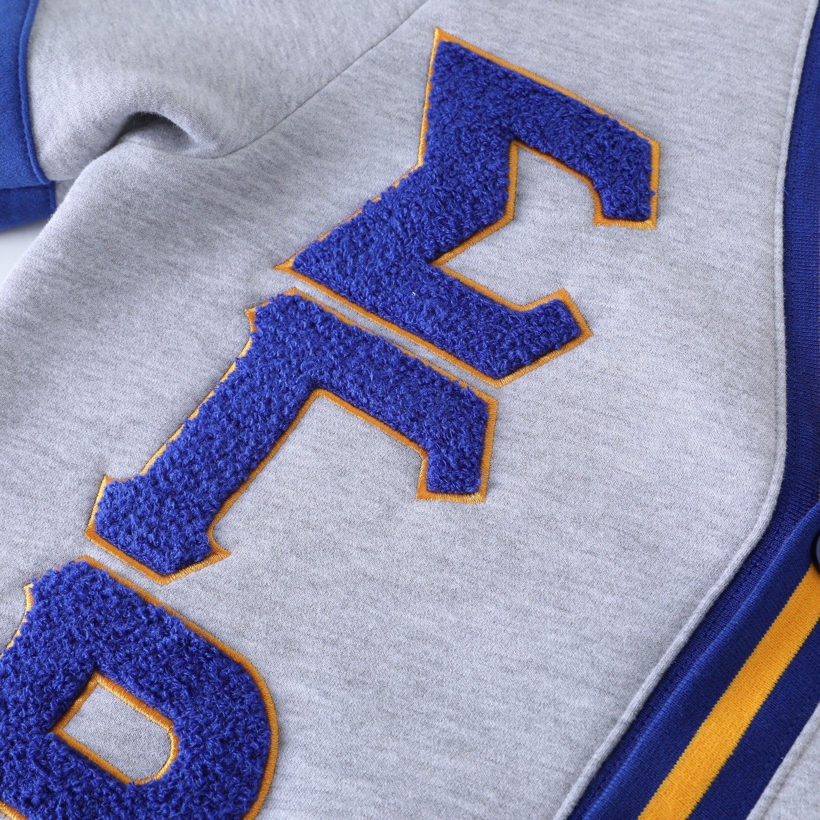 SGRho Heather Grey Fleece Cardigan Unisex Fit