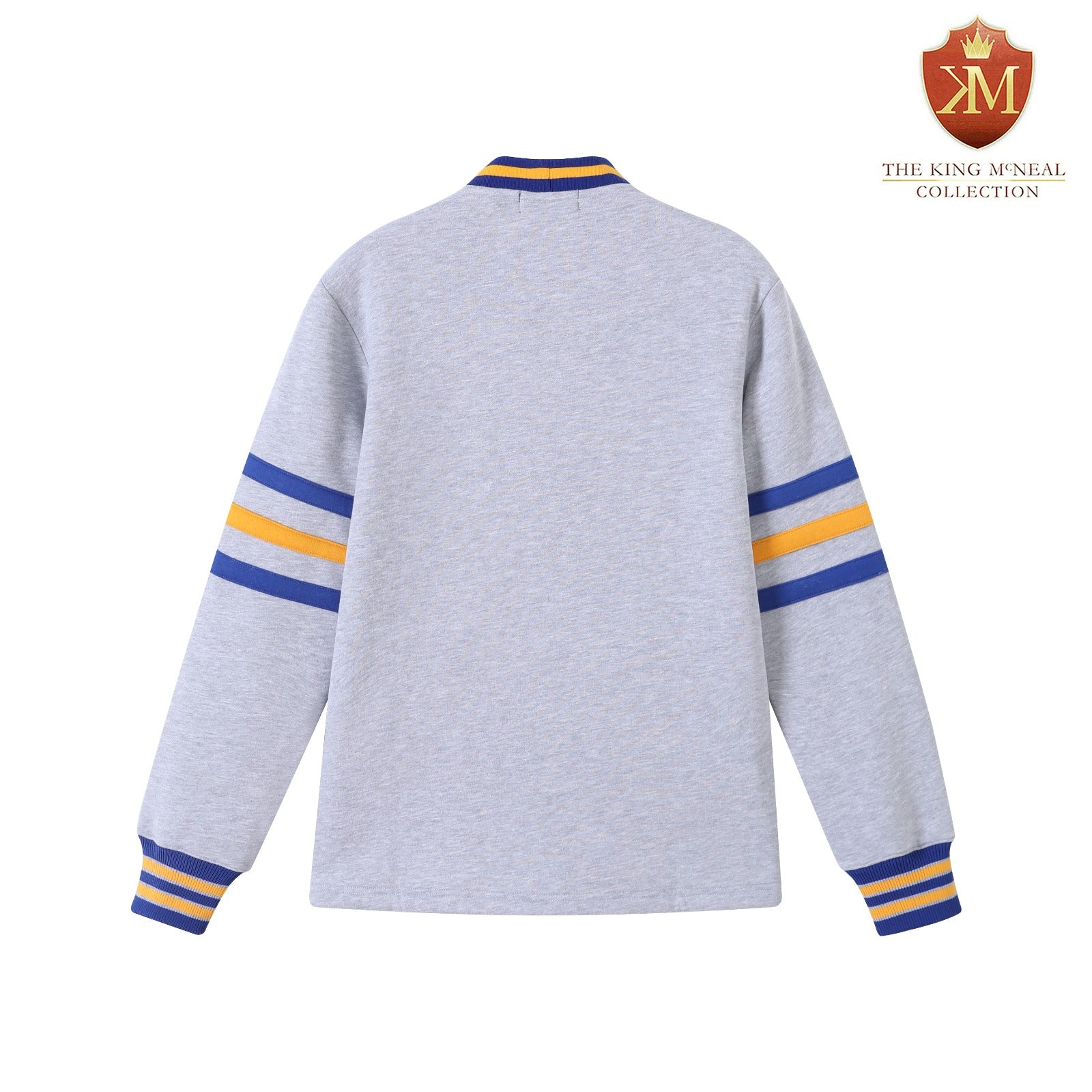 SGRho Heather Grey Fleece Cardigan Unisex Fit