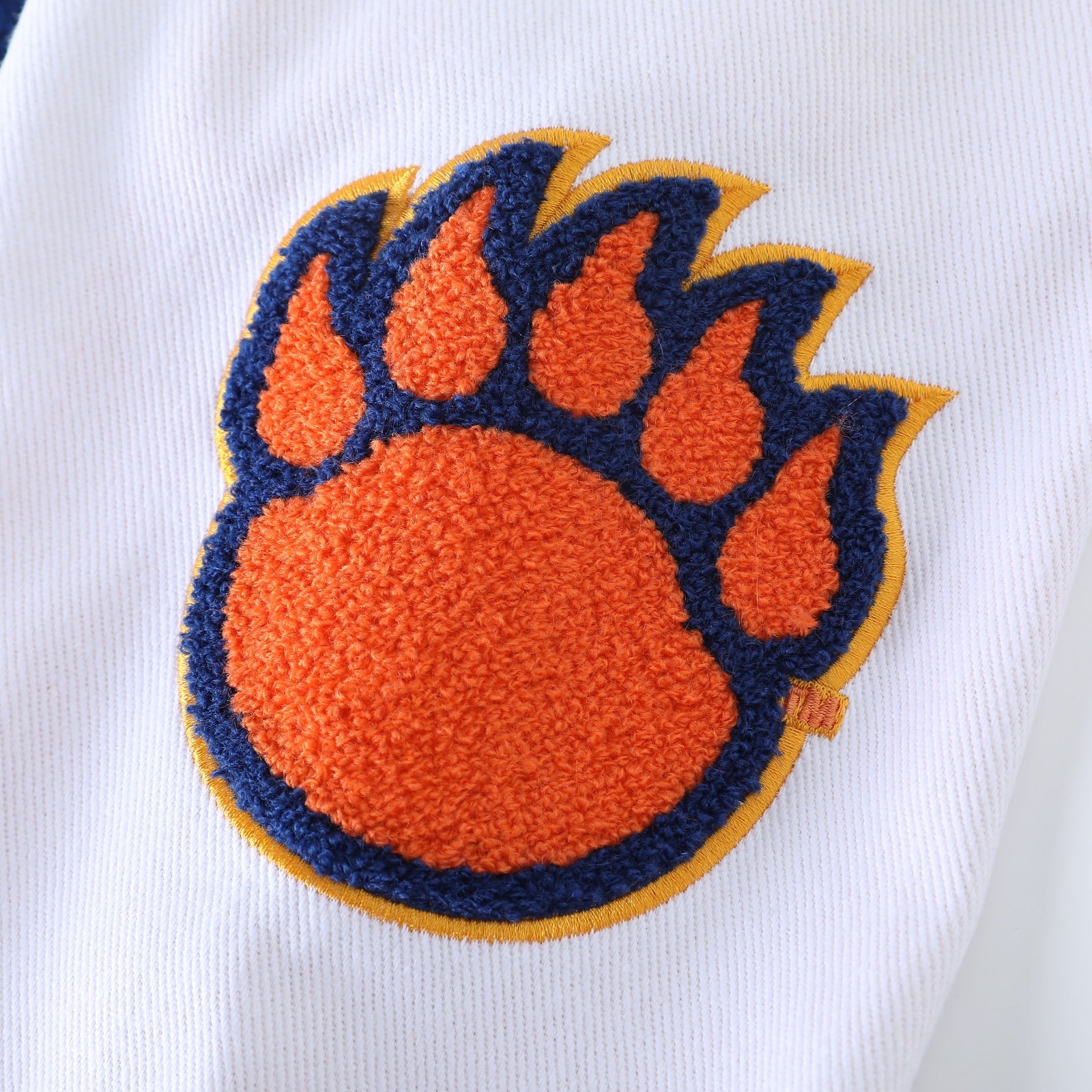 Morgan State Blue Denim Bomber Jacket