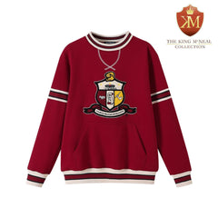 Kappa Alpha Psi Krimson Crest Chenille Crewneck