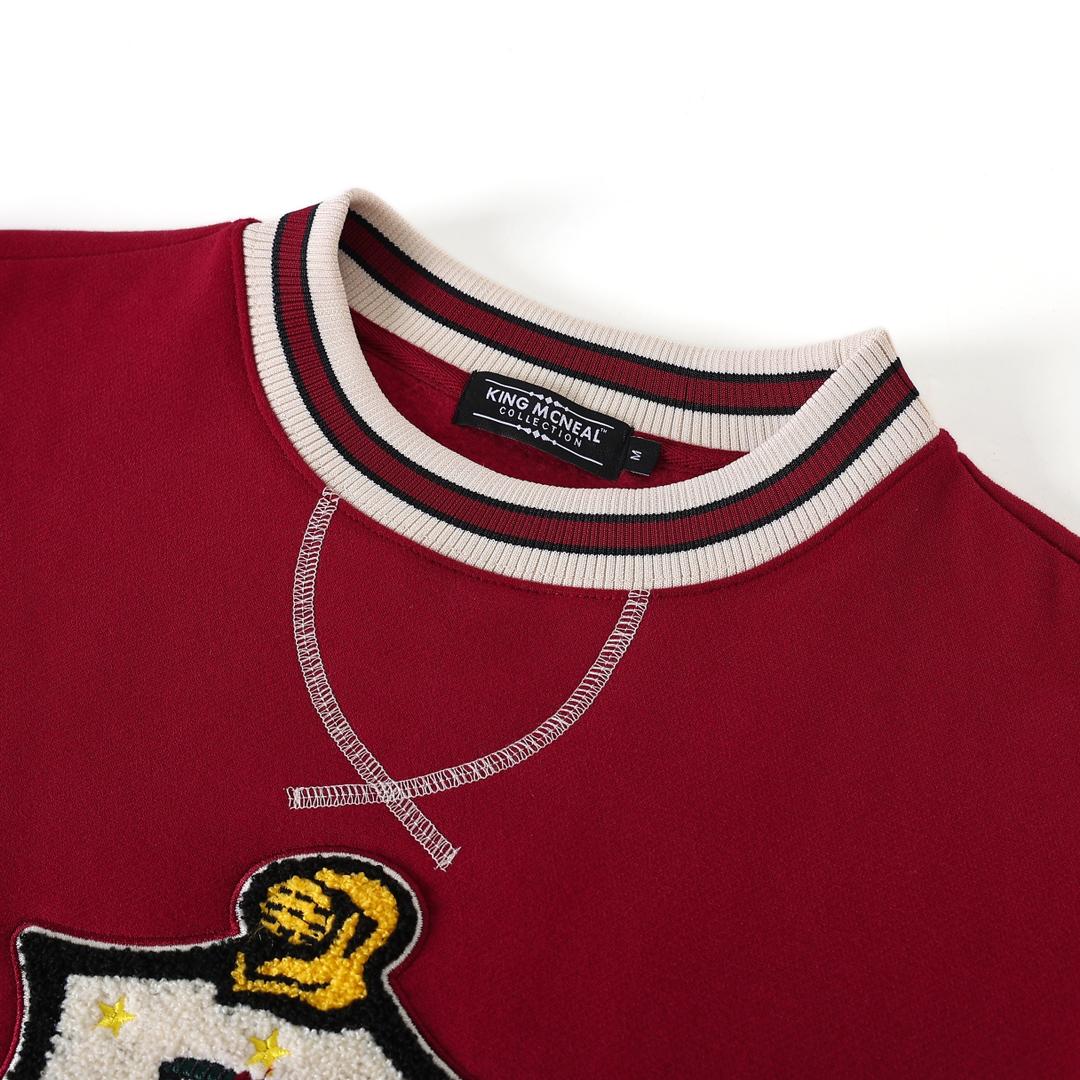 Kappa Alpha Psi Krimson Crest Chenille Crewneck