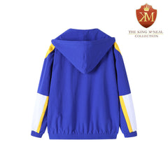 Oakwood University Blue Windbreaker Tech Pullover