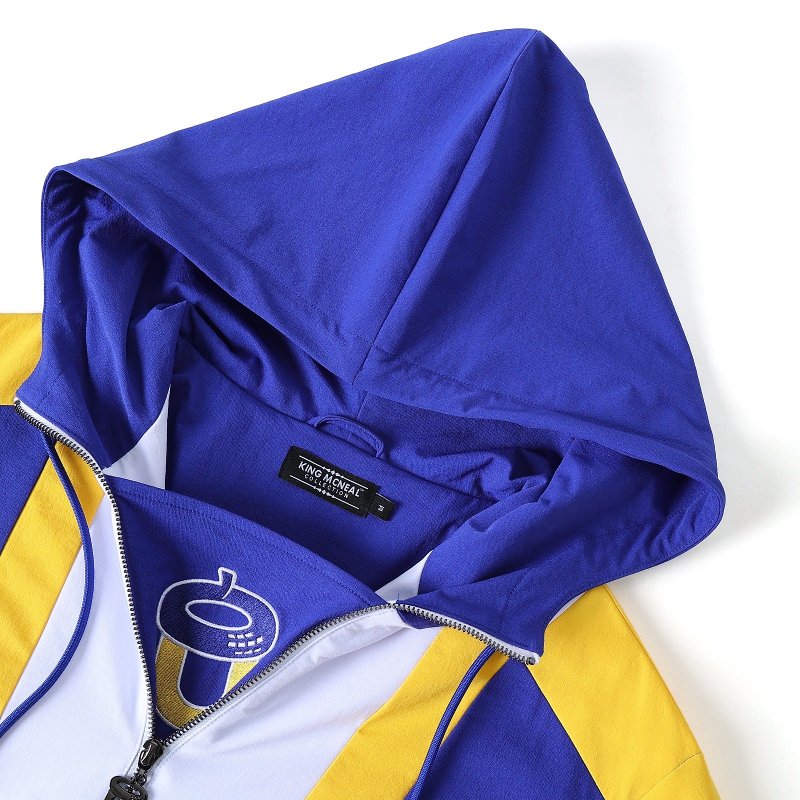 Oakwood University Blue Windbreaker Tech Pullover